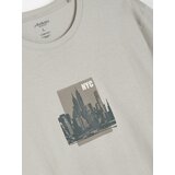 Sinsay Pamučna majica s printom NYC Slike