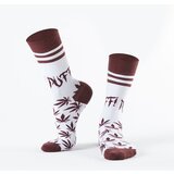 Fasardi Men's white socks with leaves | shoptok.hr