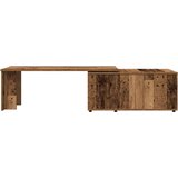  Kava miza Stari les 150x50x35 cm Inženirski les | Shoptok.si
