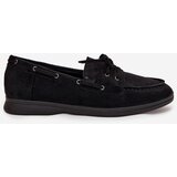Boto Women's Flat Loafers with Laces Black Zalina | Shoptok.si