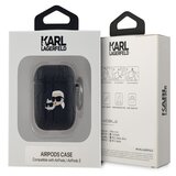 Karl Lagerfeld AirPods 1/2 Black Ovitek Črna | Shoptok.si