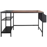 MID.YOU Pisalna Miza Workspace H I, Črna, Rjava | Shoptok.si