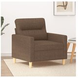 vidaXL Fotelja smeđa 60 cm od tkanine | shoptok.hr