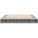  Okvir kreveta boja hrasta 180 x 200 cm od konstruiranog drva | shoptok.hr