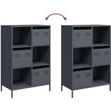 vidaXL Visoka omara antracit 68x39x103,5 cm jeklo | Shoptok.si