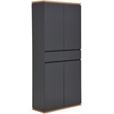 XORA omara za čevlje barve grafita, hrast artisan | Shoptok.si