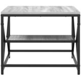  Kava Stol Siva Sonoma 51 x 50 x 40 cm Inženjerska drva i čelik | shoptok.hr