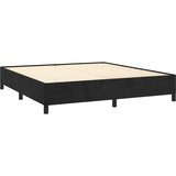  Okvir za krevet bez madraca crni 160x200 cm baršunasti | Eponuda.com