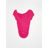 Sinsay Viskozna bluza sa naboraima sa strane | shoptok.hr