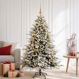  Umjetno božićno drvce s kuglicom 120 cm 150 LED lampica | shoptok.hr