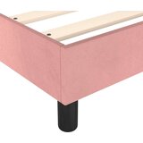 Box spring krevet s madracem ružičasti 80 x 200 cm baršunasti | shoptok.hr