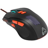 Canyon wired gaming mouse with 8 programmable buttons, sunplus optical 6651 sensor, 4 levels of dpi default and can be up to 6400, 10 million time Cene
