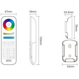  immax neo 07087-3 - univerzalni daljinski upravljač rgb+cct miboxer 2xAAA tuya | Eponuda.com
