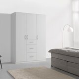 Mömax omara za oblačila lasse 3t, bela, š. 135 cm | Shoptok.si