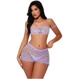 JSY 020 - mrežasti komplet (vijoličen) | Shoptok.si