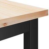  Klupice za blagovanje 2 pcs Prirodna 100 x 32,5 x 49 cm | shoptok.hr
