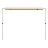 Tenda za kamp-prikolicu i karavan 4 x 2 x 2,15 m bež | shoptok.hr