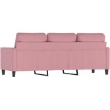  Trosjed ružičasti 180 cm baršunasti | shoptok.hr