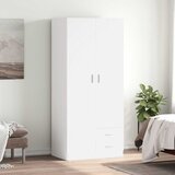  Ormar bijeli 80 x 52 x 180 cm od konstruiranog drva | shoptok.hr