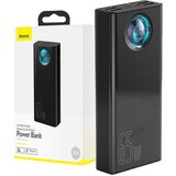 Baseus Powerbank Amblight 30000mAh, 4xUSB, USB-C, 65W (črna) | Shoptok.si