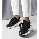 Gemre Black wedge sneakers Ann | Shoptok.si