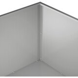  Vrtna saksija 2 kom. Srebrna 100 x 100 x 40 cm Pocinčani čelik | shoptok.hr