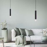 LEUCHTEN DIREKT 15617-18 - Viseći luster na sajli BRUNA 1xE27/60W/230V crna | Eponuda.com