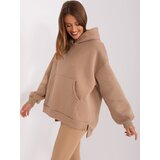 Your Red Lips Sweatshirt-EM-BL-665.56-dark beige | Shoptok.si