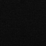  Dnevni krevet s madracem crni 90 x 200 cm od tkanine | shoptok.hr