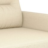  3-dijelni set sofa s jastucima krem od tkanine | shoptok.hr