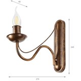  Zidna lampa ANTON 1xE14/60W/230V bronzana | Eponuda.com