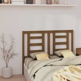  Uzglavlje za krevet boja meda 141 x 4 x 100 cm masivna borovina | shoptok.hr