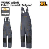 Ingco WUCT8033.XL radne pantalone sa tregerima vel xl super | Eponuda.com