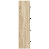 vidaXL Regal za knjige boja betona 40x24x102 cm konstruirano drvo | shoptok.hr