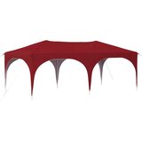  Zložljivi šotor za zabave 575 x 288 x 245 cm Burgundija, (5000248697) | Shoptok.si