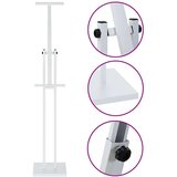  Stalci za sajmove 2 pcs Bijelo 26.5 x 26.5 x 127 cm Željezo Slike