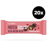GymBeam Protein energy balls 20 x 45 g jagoda - vanilija Cijene