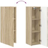  Set TV komoda Zidne 4 pcs Sonoma hrast Konstruirano drvo | shoptok.hr