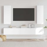  5-dijelni set TV ormarića sivog sonome konstruirano drvo | shoptok.hr