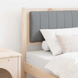  Tapecirani uzglavlje Smeđa 75 cm Čvrsto borovo drvo | shoptok.hr