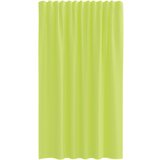 Voile zavjese s džepovima za šipke 2 kom. jabukasto zelene Zelena 140 x 175 cm | Shoptok.si