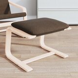 vidaXL Stolček za noge temno rjav 51x41x40 cm blago | Shoptok.si