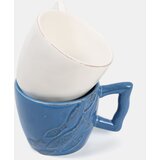 Sinsay Šalice s motivom ribe 2 pack | shoptok.hr