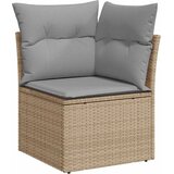  Sjedeća garnitura za vrt 13 kom. Bež poliratan | shoptok.hr