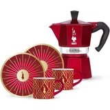 Bialetti Glamour Moka Express kafetiera za 6 skodelic + 2 skodelici | Shoptok.si