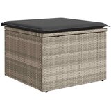  9-dijelni set vrtnih sofa od poliratana s jastucima svjetlosivi | shoptok.hr