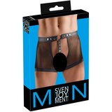 Svenjoyment odprto mo&amp;scaron;ko mrežasto perilo s penisnim obročkom (črno) - L Slike