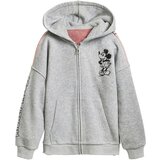 Desigual Gornji dio trenirke siva / tamno roza / crvena / crna | shoptok.hr