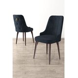 Hanah home Newa set stolica, 46x94x46 cm, 4 dijela, antracit-smeđa | Eponuda.ba