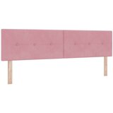  postelja z vzmetnico, žamet, roza, 180×200 cm | Shoptok.si